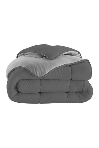 Couette extra chaude réversible polyester 400 g/m²