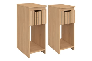 2 tables de chevet Faustine - 20 x 49,5 x 30 cm