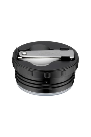 Recipiente para alimentos e colher em aço inoxidável King - 47 cl