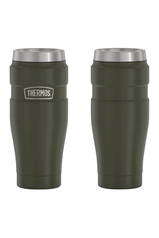 Caneca de viagem isotérmica Thermos em aço inoxidável King - 0,47 l