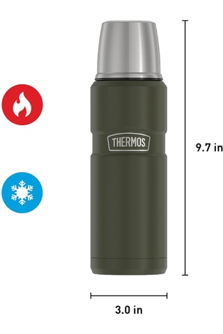 Bouteille isotherme en acier inoxydable King - 47 cl