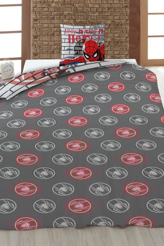 Conjunto de edredão Homem-aranha Os Vingadores Marvel - Vermelho
