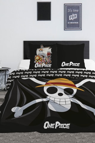 Conjuntos de edredão One Piece - Preto