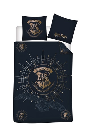 Conjunto de edredão Harry Potter - Preto