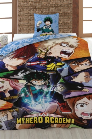 Conjunto de edredão My Hero Academia - Multicor