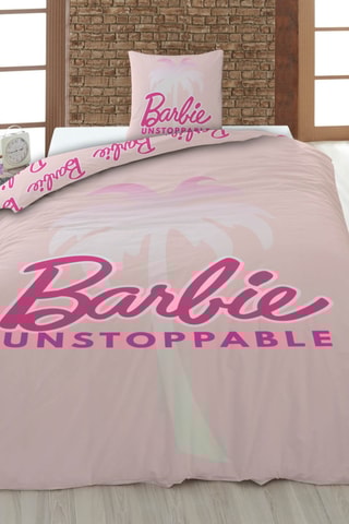 Conjunto de edredão Barbie - Rosa
