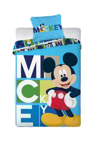 Conjunto de edredão Mickey Disney - Azul