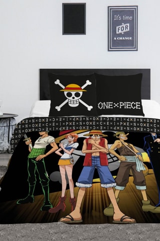 Conjuntos de edredão One Piece - Preto