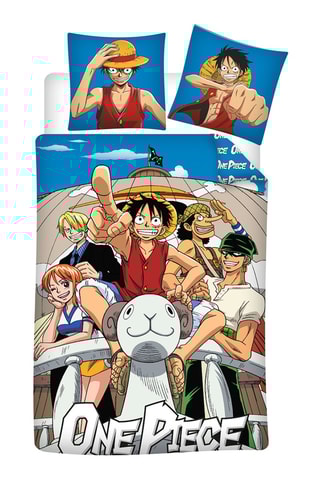 Conjunto de edredão em algodão 52 fios/cm² One Piece - Multicor