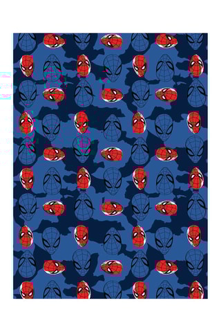 Manta Homem-aranha Os Vingadores Marvel - Vermelho e azul - 110 x 150 cm