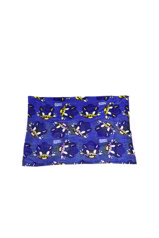 Manta Sonic - Azul e amarelo - 110 x 150 cm