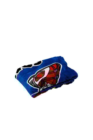 Manta Sonic - Azul e vermelho - 110 x 150 cm
