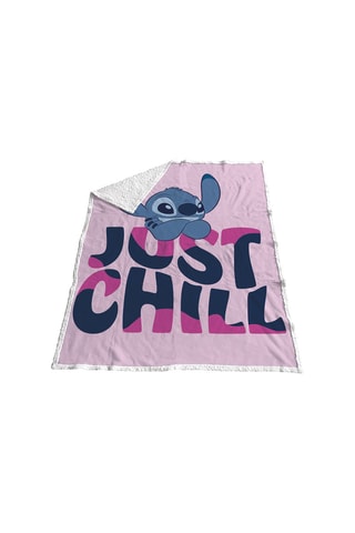 Manta Lilo e Stitch Disney - Lilás - 120 x 150 cm