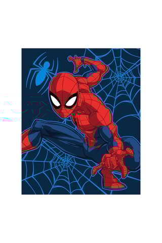 Manta Homem-aranha Marvel Os Vingadores - Azul-marinho e vermelho - 130 x 160 cm