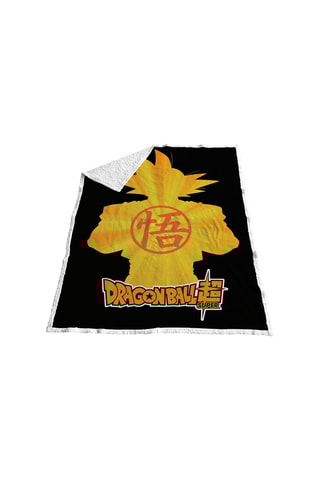 Manta Dragon Ball - Preto e amarelo - 130 x 170 cm