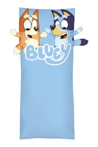 Almofada 3D Bluey - Azul e laranja - 58 x 137 cm