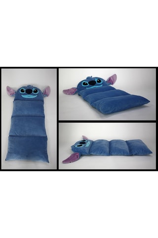 Almofada 3D Stitch Lilo e Stitch Disney - Azul - 58 x 137 cm