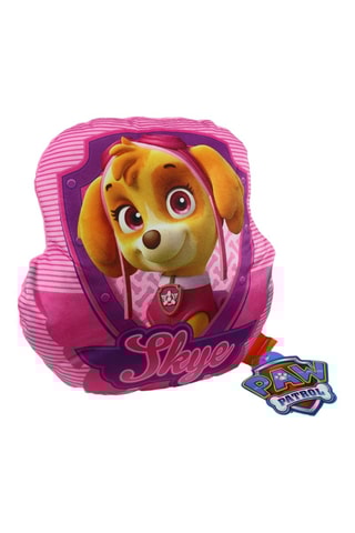 Almofada de viagem Skype Patrulha Pata - Rosa - 30 x 30 cm