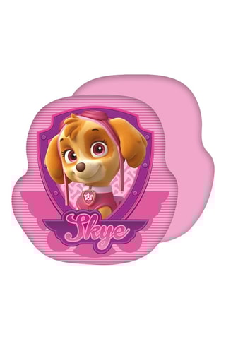 Almofada de viagem Skype Patrulha Pata - Rosa - 30 x 30 cm