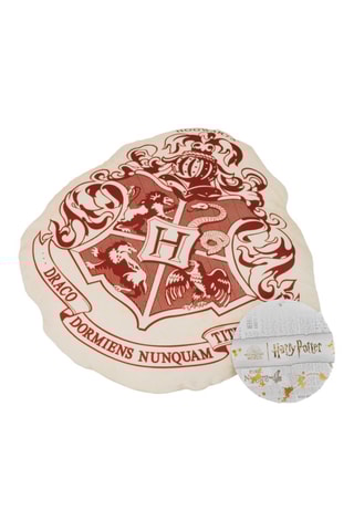 Almofada de viagem Harry Potter - Bordô e branco - 30 x 30 cm