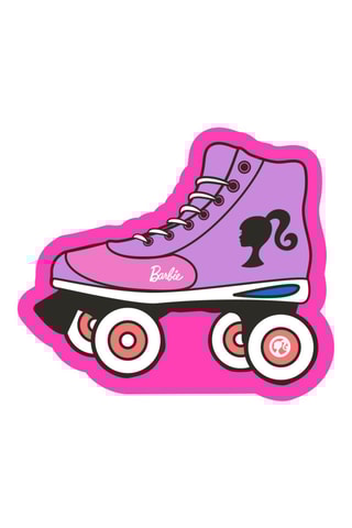 Almofada de viagem Barbie - Rosa e violeta - 30 x 30 cm