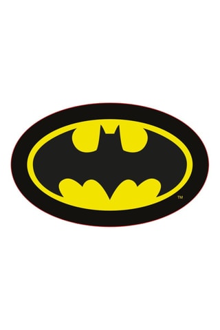 Almofada de viagem Batman A liga da Justiça Marvel - Preto - 30 x 30 cm