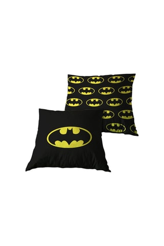 Almofada Batman A Liga da Justiça DC Comics - Preto e amarelo