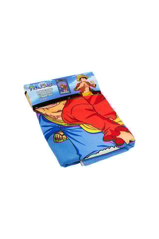 Toalha de praia Monkey D. Luffy One Piece - Azul - 70 x 140 cm