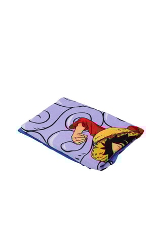 Toalha de praia Monkey D. Luffy One Piece - Azul - 70 x 140 cm