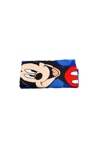 Toalha de praia Mickey Disney - Azul e vermelho - 70 x 140 cm