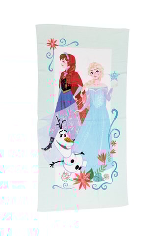 Toalha de praia Frozen Disney - Azul - 70 x 140 cm