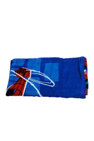 Toalha de praia Homem-aranha Os Vingadores Marvel - Azul e vermelho - 70 x 140 cm