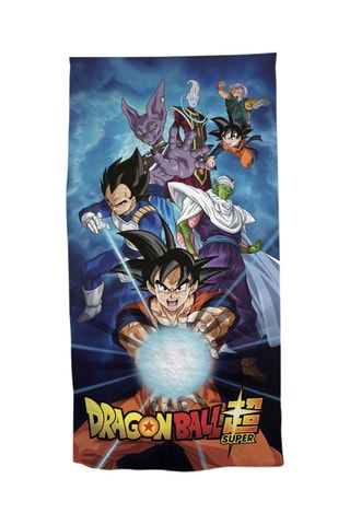 Toalha de praia Dragon Ball Super - Azul - 70 x 140 cm