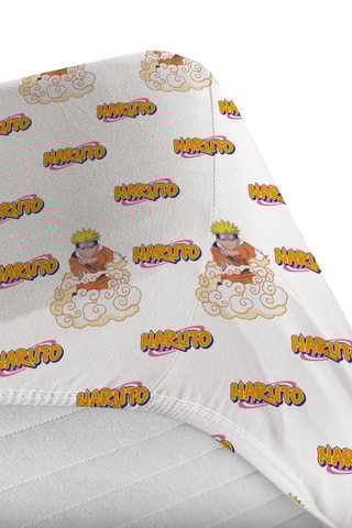 Lençol-capa Naruto - Branco
