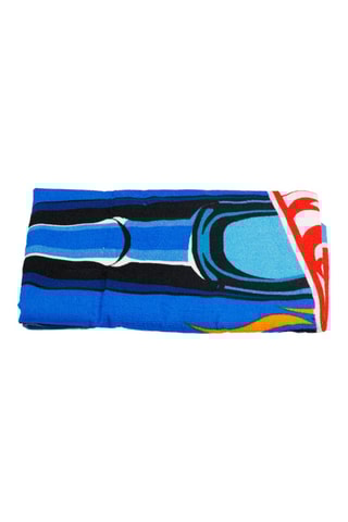 Toalha de praia Hot Weels - Azul - 70 x 140 cm