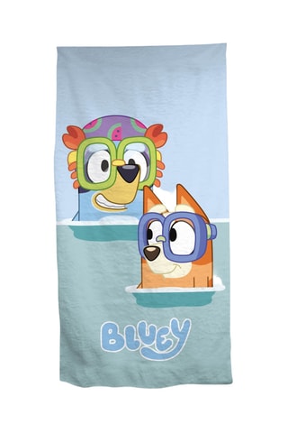 Toalha de duche Bluey - Azul - 70 x 140 cm