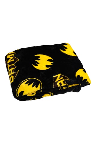 Manta Batman A Liga das Justiça DC Comics - Preto - 110 x 150 cm