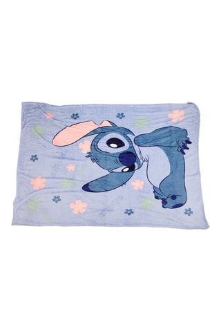 Manta Stitch Lilo & Stitch Disney - Malva - 130 x 160 cm