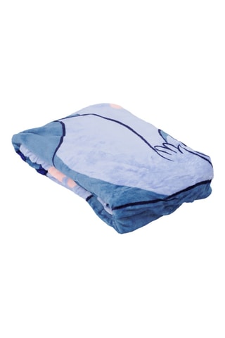Manta Stitch Lilo & Stitch Disney - Malva - 130 x 160 cm