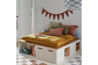Banc de rangement Polky - Naturel