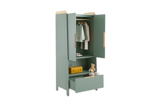 Armoire enfant Arturo - Vert de gris
