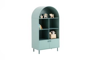 Bibliothèque enfant Archibalde - Vert grisé