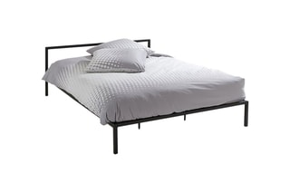 Lit Jovien - 140 x 190 cm - Noir