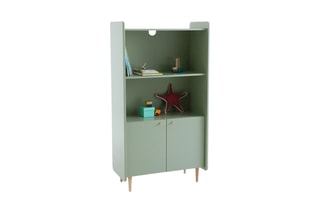 Étagère de rangement enfant Zag - Vert tilleul
