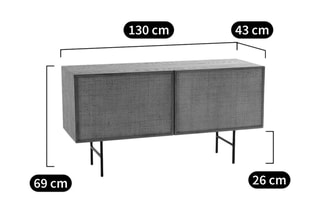 Buffet enfilade Pletenice - Naturel