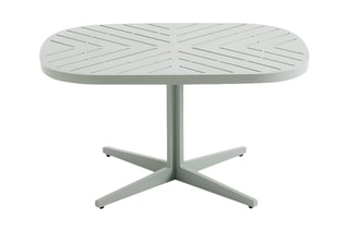 Table basse de jardin Kotanne - Vert eucalyptus
