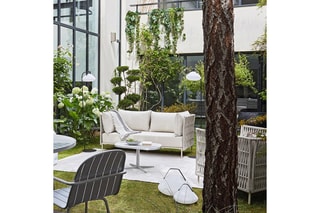 Table basse de jardin Kotanne - Vert eucalyptus