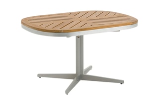 Table basse de jardin en teck Maestrale - Sable