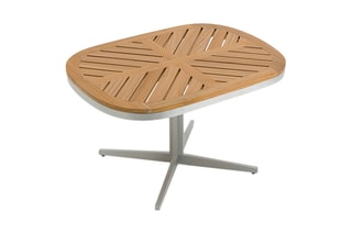 Table basse de jardin en teck Maestrale - Sable