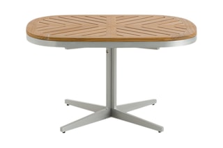 Table basse de jardin en teck Maestrale - Sable